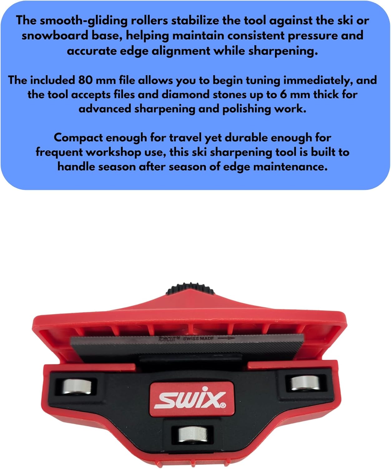 TA3008 Phantom Edger Pro with Rollers, Adjustable Side Edge Tool, Red