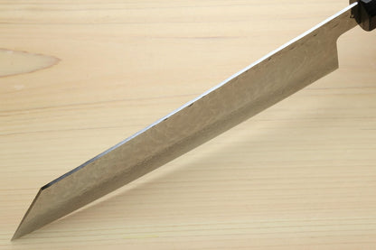 Yoshihiro VG10 46 Layers Hammered Damascus Kiritsuke Japanese Multipurpose Knife Rosewood Handle (Blade Length: 8.25" (210mm) & Saya)