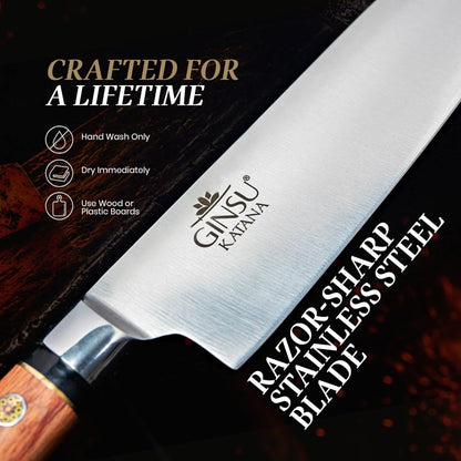 8" GYUTO KNIFE | TRADITIONS COLLECTION JAPANESE KNIVES | BEST KNIFE FOR YOUR KITCHEN