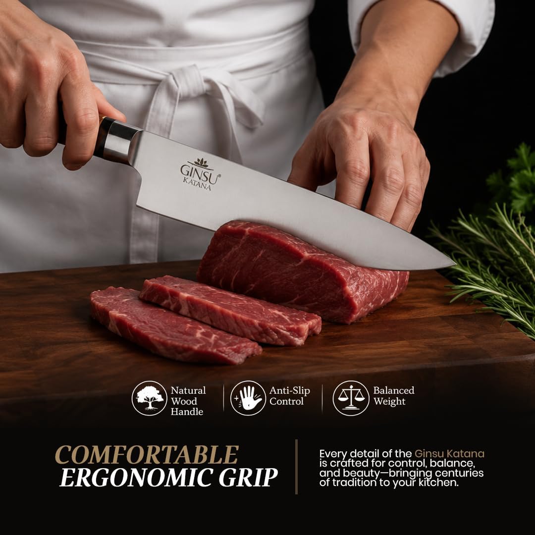8" GYUTO KNIFE | TRADITIONS COLLECTION JAPANESE KNIVES | BEST KNIFE FOR YOUR KITCHEN