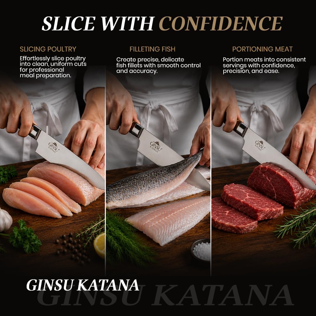 8" GYUTO KNIFE | TRADITIONS COLLECTION JAPANESE KNIVES | BEST KNIFE FOR YOUR KITCHEN