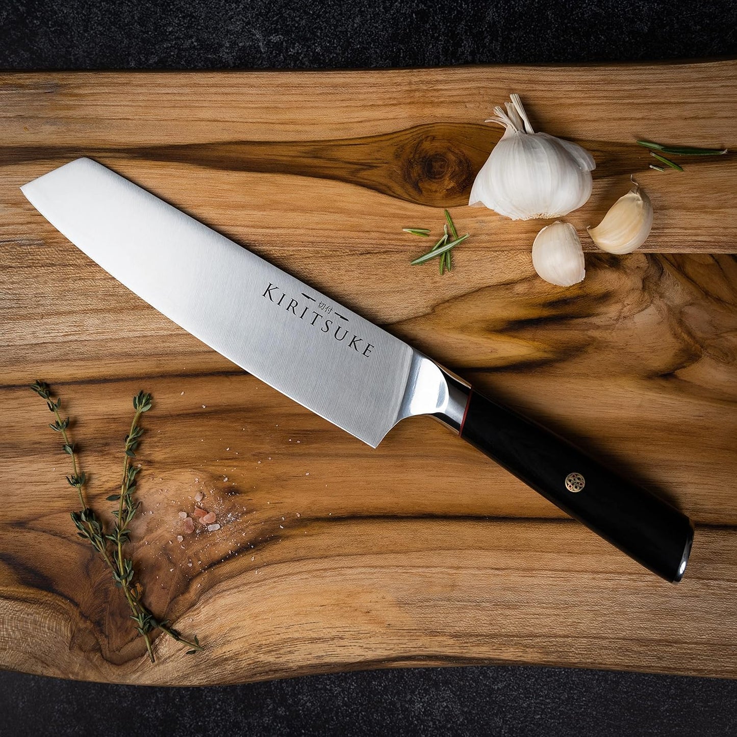 Professional Chef Knife 8 Inch Kitchen Knife - Premium Ergonomic Ultra Sharp High Carbon German Stainless Steel - Pakkawood Handle Chef's Knives