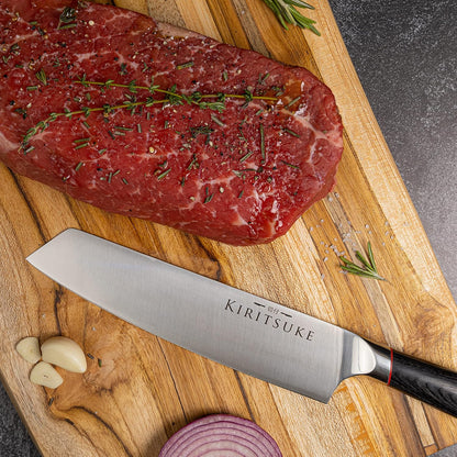 Professional Chef Knife 8 Inch Kitchen Knife - Premium Ergonomic Ultra Sharp High Carbon German Stainless Steel - Pakkawood Handle Chef's Knives