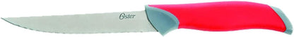 81007.14 Lindbergh 14 Piece Stainless Steel Cutlery Set Black Block With Sharpener, Teal Handle Kitchen Knives Set,Teal/Black