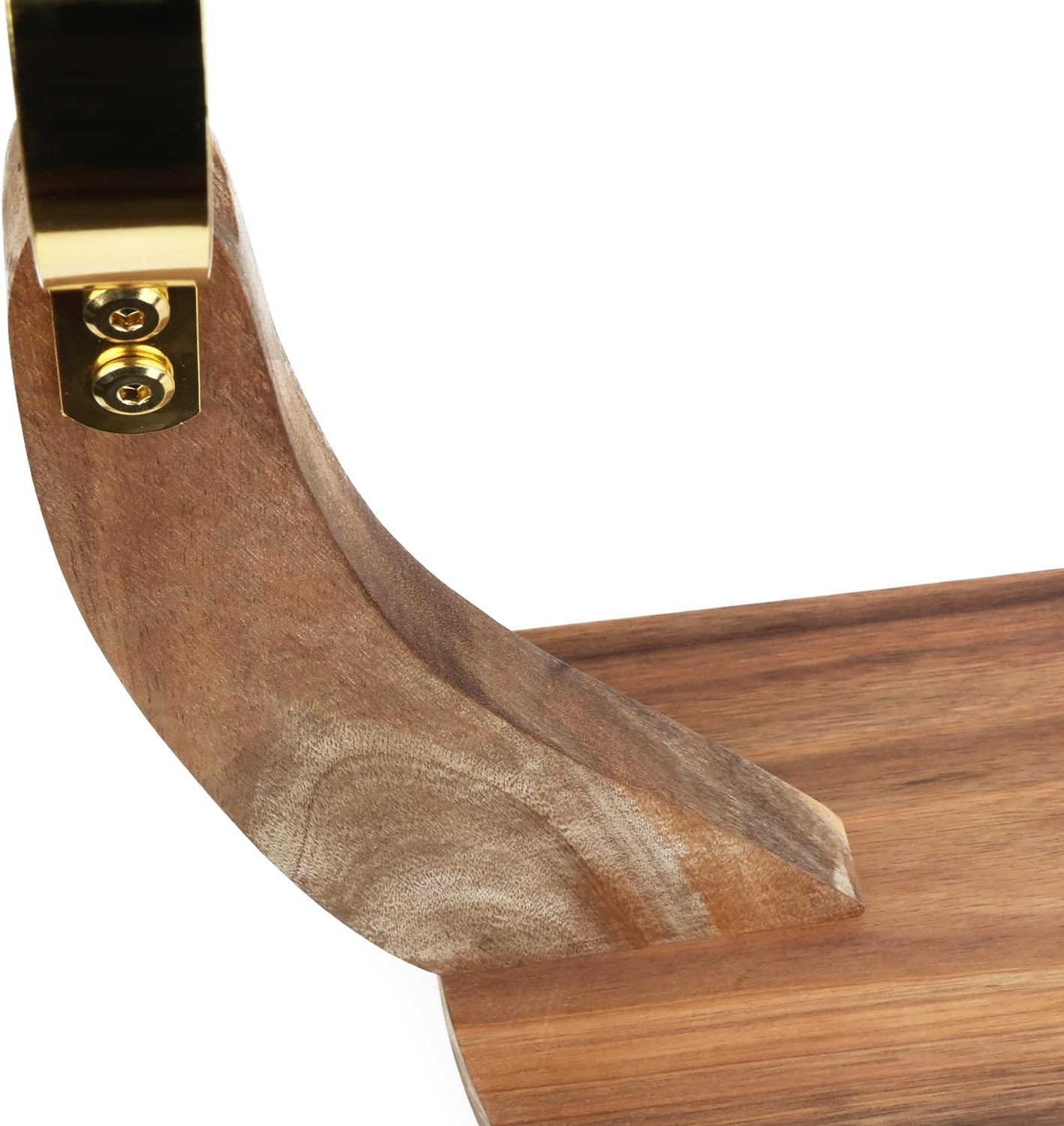 Resafy Ham Stand for Carving Spanish Hams and Italian Prosciutto,Ham Rack Holder for Slicing Acacia Wooden with Non-slip Pads,Stable Sturdy Wood Board