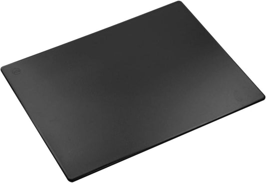Extra Large 24 x 18 Black Cutting Board, 0.5 Inch Thick HDPP, NSF Certified for Food Service and Professional Kitchens