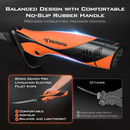 Speed Demon Pro Lithium-ion Electric Fillet Knife