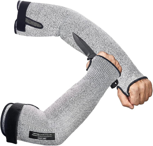 Protective Arm Sleeves Arm Protectors for Thin Skin and Bruising Farmers,Gardening,Pet Grooming,Fragile Skin