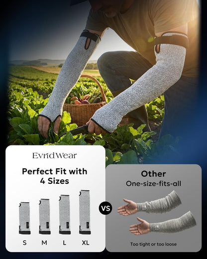 Protective Arm Sleeves Arm Protectors for Thin Skin and Bruising Farmers,Gardening,Pet Grooming,Fragile Skin