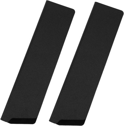 8 Inch Knife Sheath, Black ABS Chef Knife Cover with Felt Lining Universal Protector for 6-8 Inch Kitchen Knives Secure Storage Travel Blade Sleeves Roll Holster Accessories Part Replacement