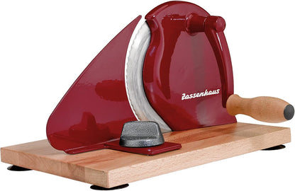 Original Classic Adjustable Bread Slicer for Uniform Slices - Bread Slicer for Homemade Bread - 18/8 Stainless Steel Blade Sourdough Cutter - Gray, 11.75" x 8"