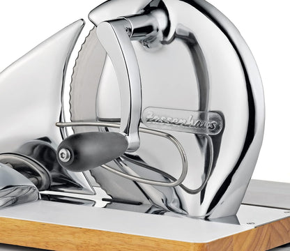 Original Classic Adjustable Bread Slicer for Uniform Slices - Bread Slicer for Homemade Bread - 18/8 Stainless Steel Blade Sourdough Cutter - Gray, 11.75" x 8"