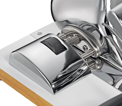 Original Classic Adjustable Bread Slicer for Uniform Slices - Bread Slicer for Homemade Bread - 18/8 Stainless Steel Blade Sourdough Cutter - Gray, 11.75" x 8"