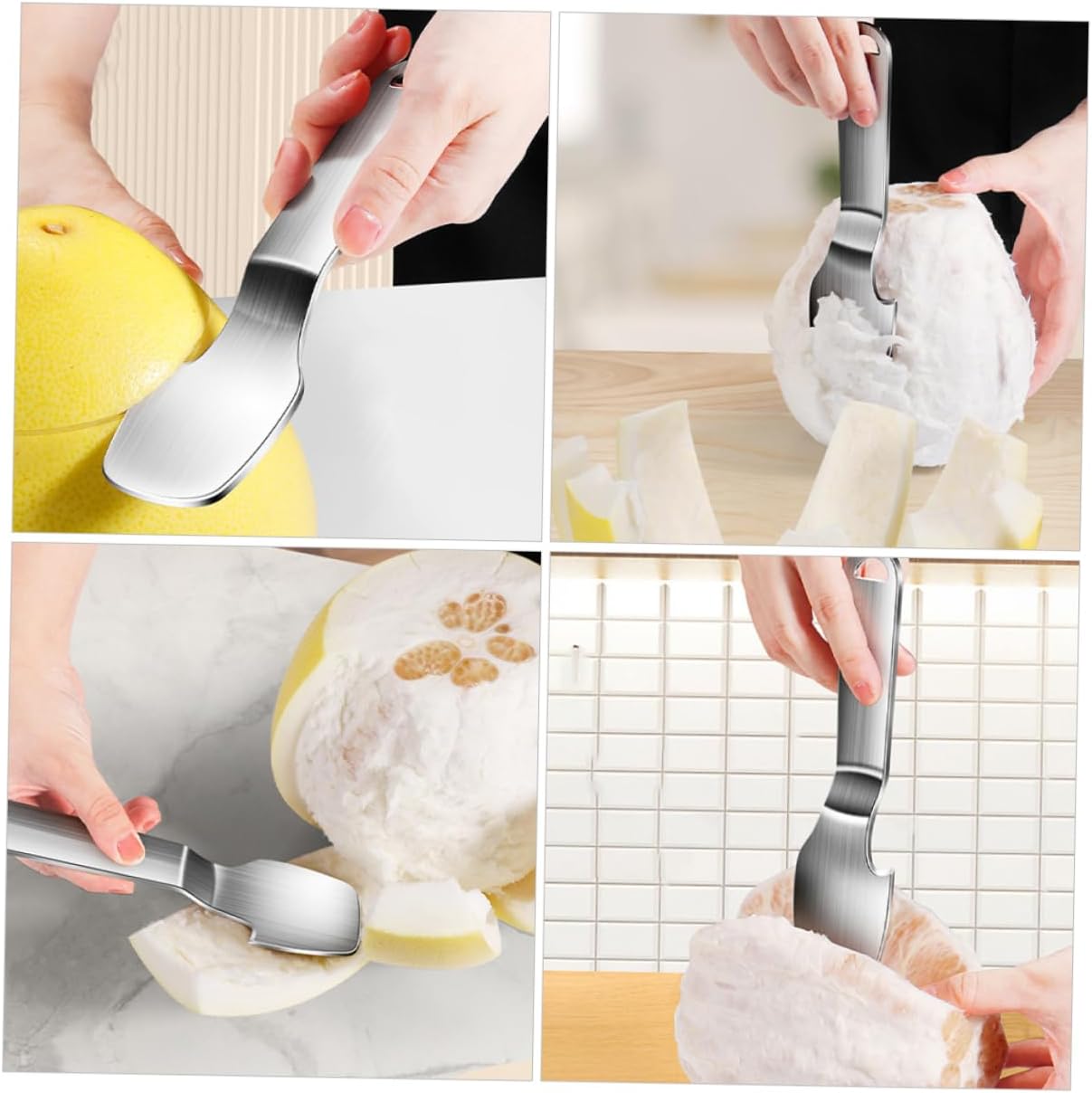 Stainless Steel Grapefruit Knife Portable Fruit Peeler Citrus Peeler Tool Kitchen Peel Tools