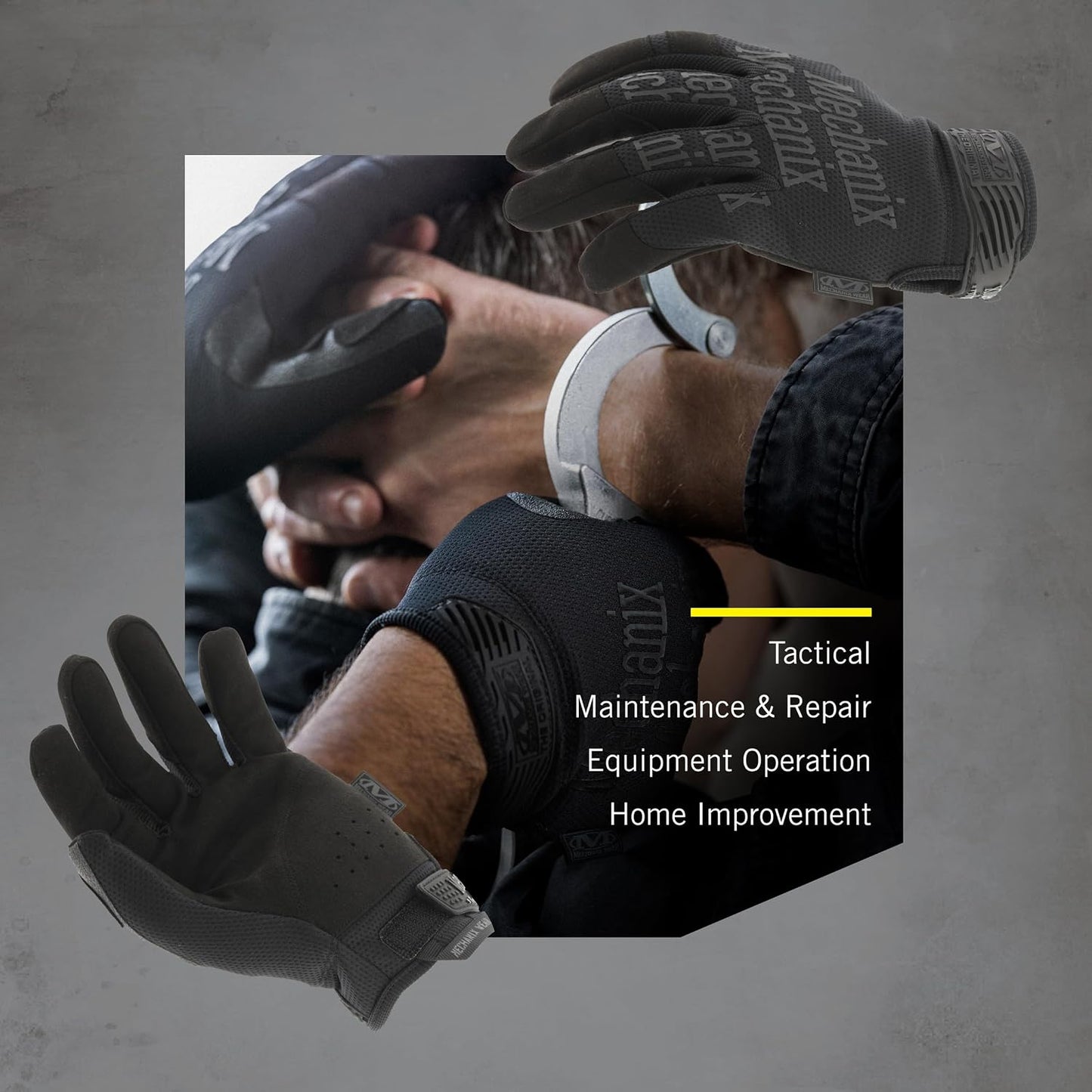 Original Tactical Covert Gloves, Medium | High-Performance Anti-Slip Grip with Impact Resistance & Touchscreen Capability for Multi-Purpose Use