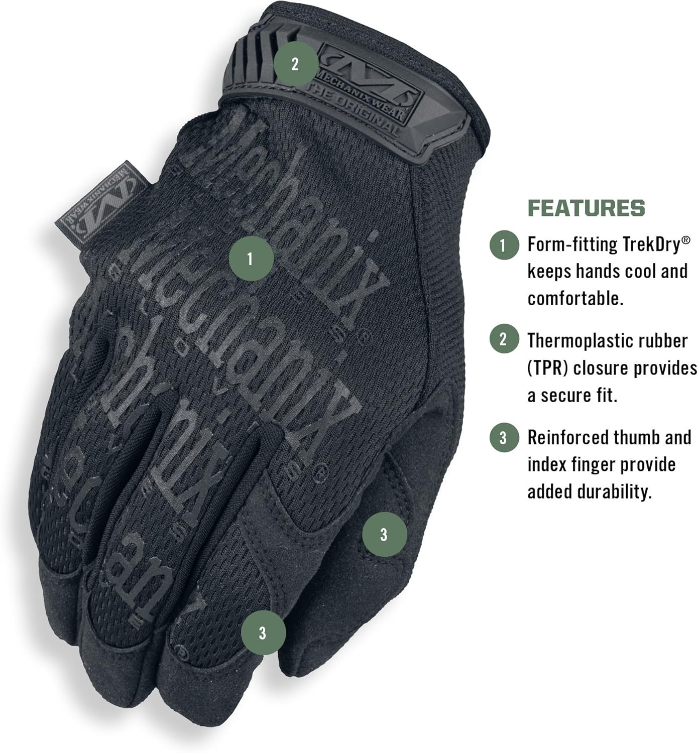 Original Tactical Covert Gloves, Medium | High-Performance Anti-Slip Grip with Impact Resistance & Touchscreen Capability for Multi-Purpose Use