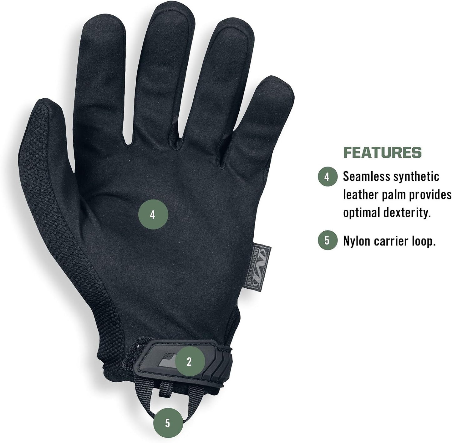 Original Tactical Covert Gloves, Medium | High-Performance Anti-Slip Grip with Impact Resistance & Touchscreen Capability for Multi-Purpose Use