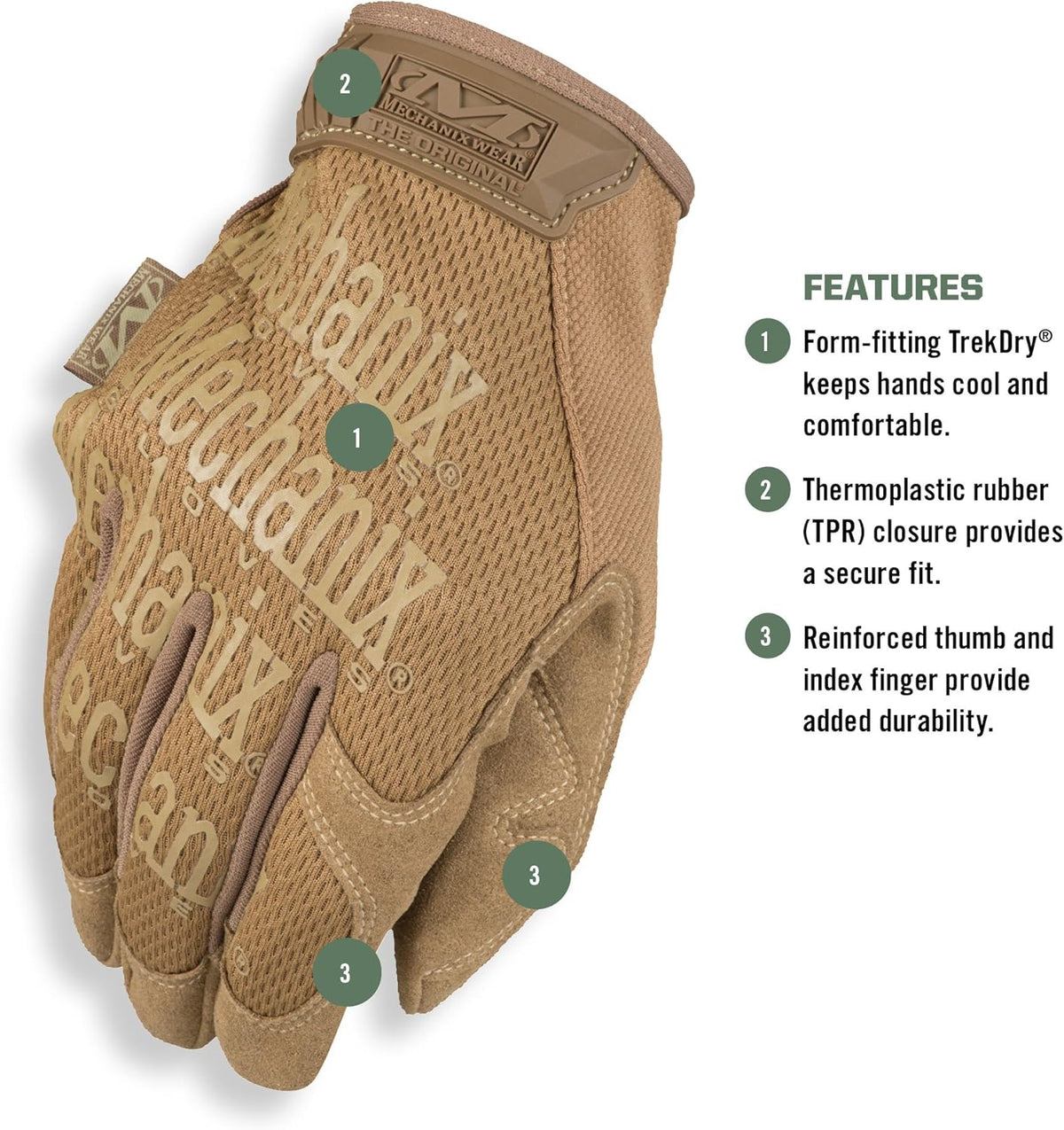 Original Tactical Covert Gloves, Medium | High-Performance Anti-Slip Grip with Impact Resistance & Touchscreen Capability for Multi-Purpose Use