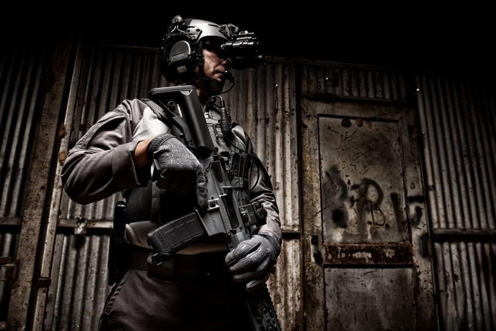Original Tactical Covert Gloves, Medium | High-Performance Anti-Slip Grip with Impact Resistance & Touchscreen Capability for Multi-Purpose Use