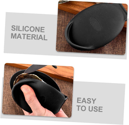 Oyster Shucking Hand Clip Oyster Opener Tool Silicone Holder for Shellfish Open Tool Non-Slip Seafood Opener Holder Ergonomic Kitchen Utensil for Bbq Picnic Dinner Travel