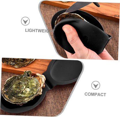 Oyster Shucking Hand Clip Oyster Opener Tool Silicone Holder for Shellfish Open Tool Non-Slip Seafood Opener Holder Ergonomic Kitchen Utensil for Bbq Picnic Dinner Travel