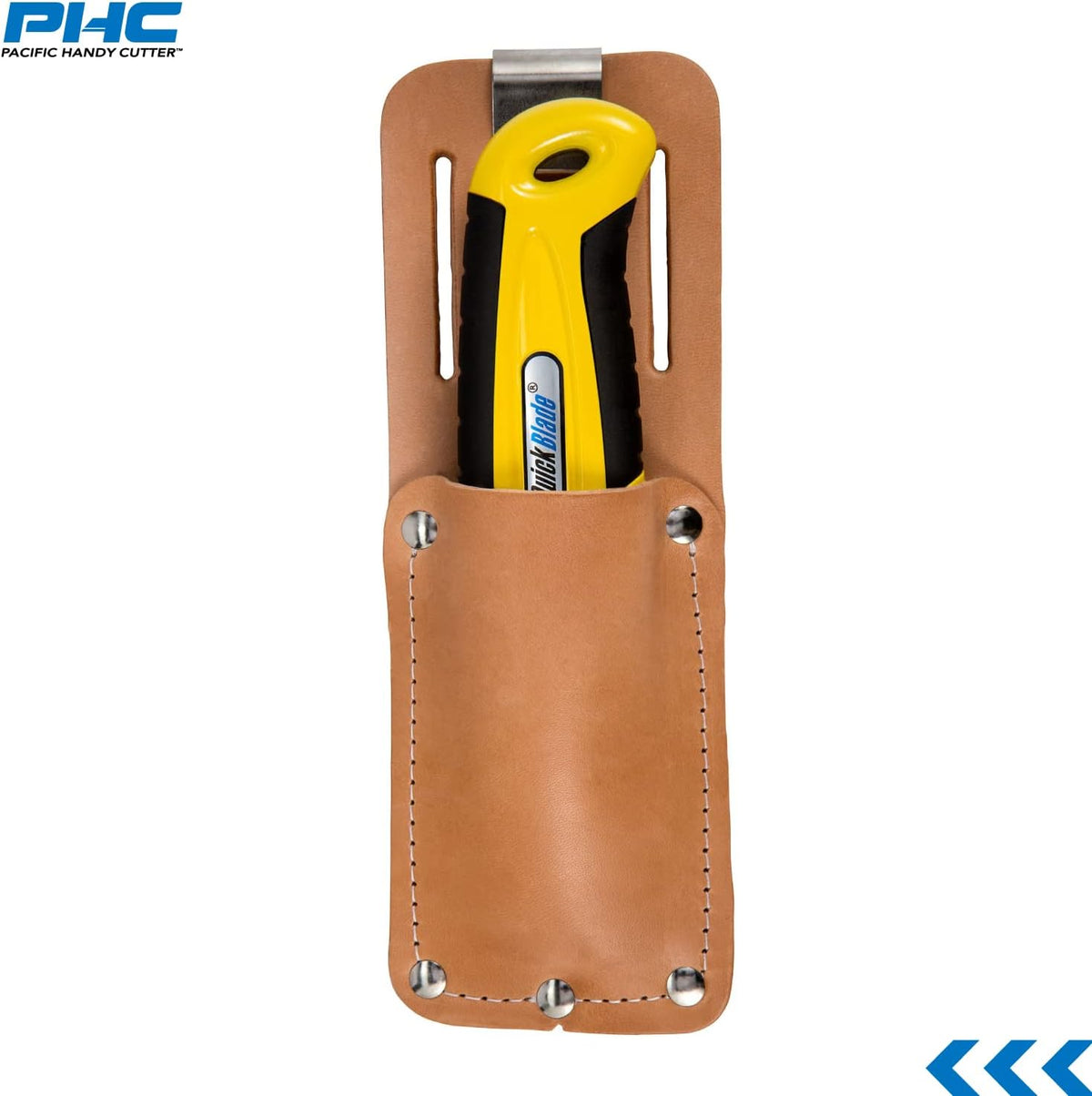 QBA375 Autoloading Utility Knife, Automatic Blade Changing, with 5 Additional Blades , Yellow
