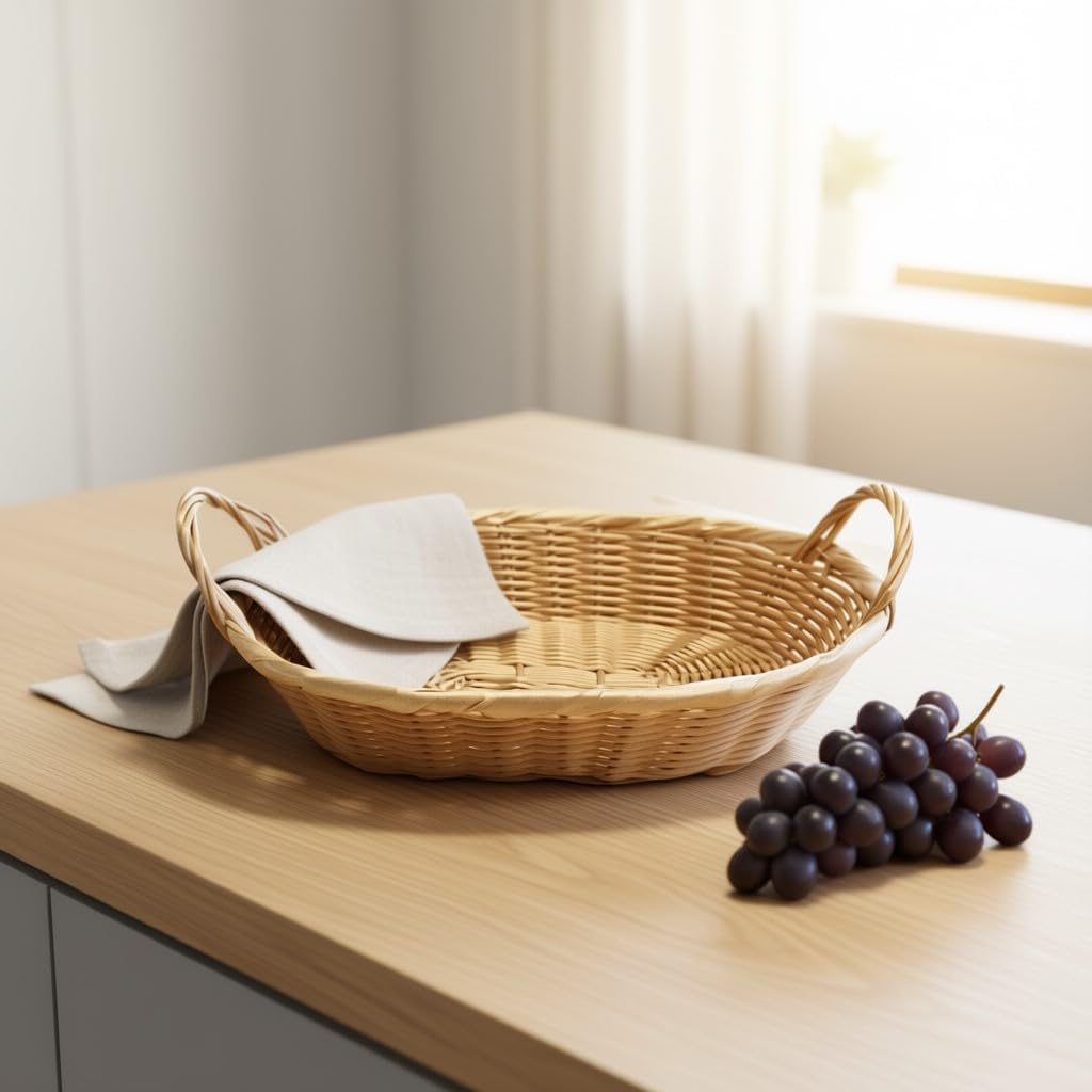 Bamboo Cutting Board 9x7 – Small Wooden Cutting Board for Kitchen Prep, Charcuterie & Serving Tray, Eco-Friendly Bamboo Cheese Board for Fruits, Vegetables & Snacks