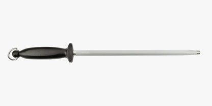 Sharpening Steel 12 Inch Nitrum Stainless Steel and 300 mm blade. Series Chaira. Body Carbon Steel Chromium Coated 11 - Handle Polypropylene. Lightweight and smooth shapes. Color Black.