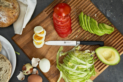 Professional S 2-Piece Razor-Sharp German Carving Knife Set, Made in Company-Owned German Factory with Special Formula Steel perfected for almost 300 Years, Dishwasher Safe