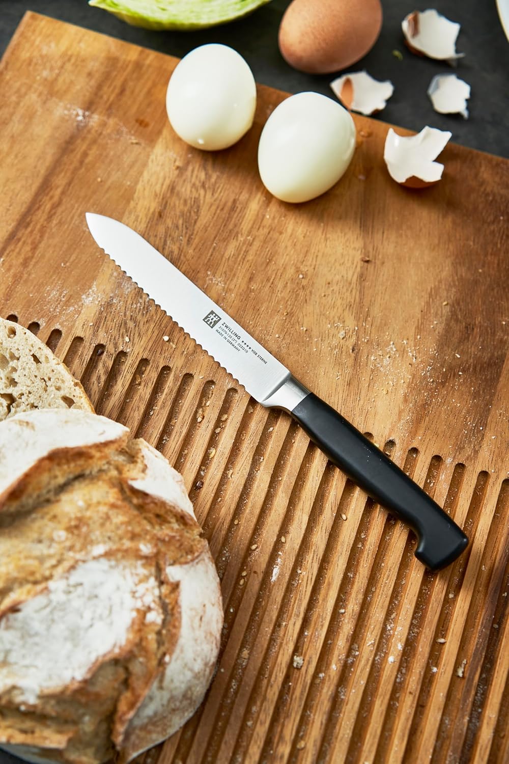 Professional S 2-Piece Razor-Sharp German Carving Knife Set, Made in Company-Owned German Factory with Special Formula Steel perfected for almost 300 Years, Dishwasher Safe