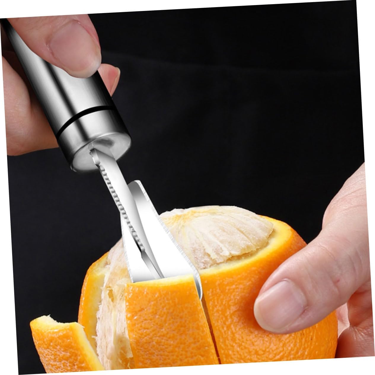 2pcs Manual Orange Peeler Citrus Peeler Cutter Grapefruit Knife for Kitchen