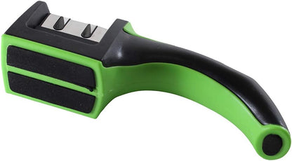 2-Step Knife Sharpener | Ergonomic Handle | Alloy Steel & Ceramic | Suitable for Knives & Scissors | 7½" x 2" x 2¼" | Lightweight & Durable Design