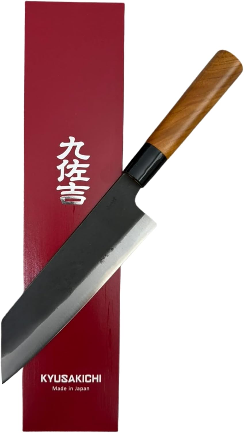 YOSHIDAHAMONO Bunka Knife 190mm, Aogami #2 Carbon Steel, Made in Japan