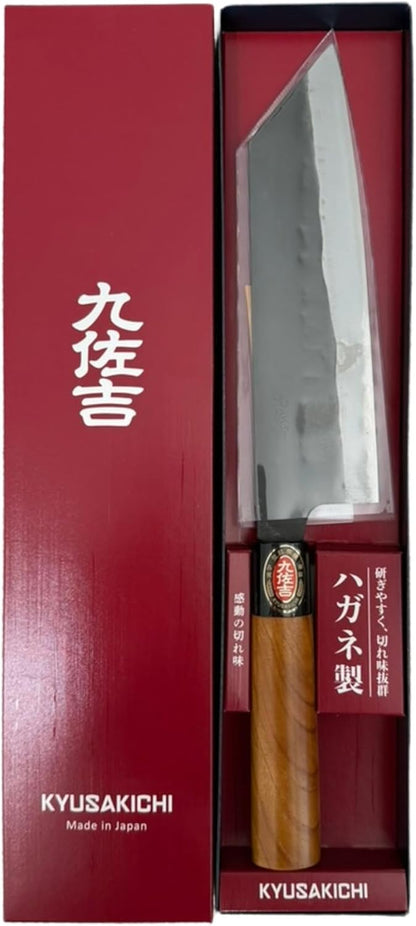 YOSHIDAHAMONO Bunka Knife 190mm, Aogami #2 Carbon Steel, Made in Japan