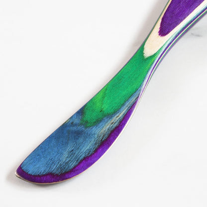 Baltique Mumbai Collection 8" Spreading Knife in Colored Birch Wood