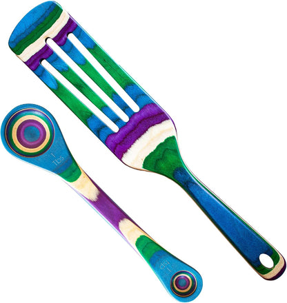Baltique Mumbai Collection 8" Spreading Knife in Colored Birch Wood