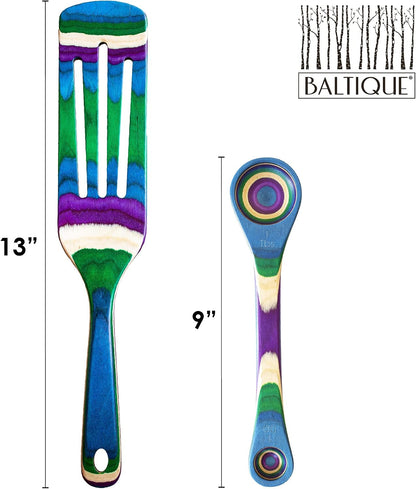 Baltique Mumbai Collection 8" Spreading Knife in Colored Birch Wood