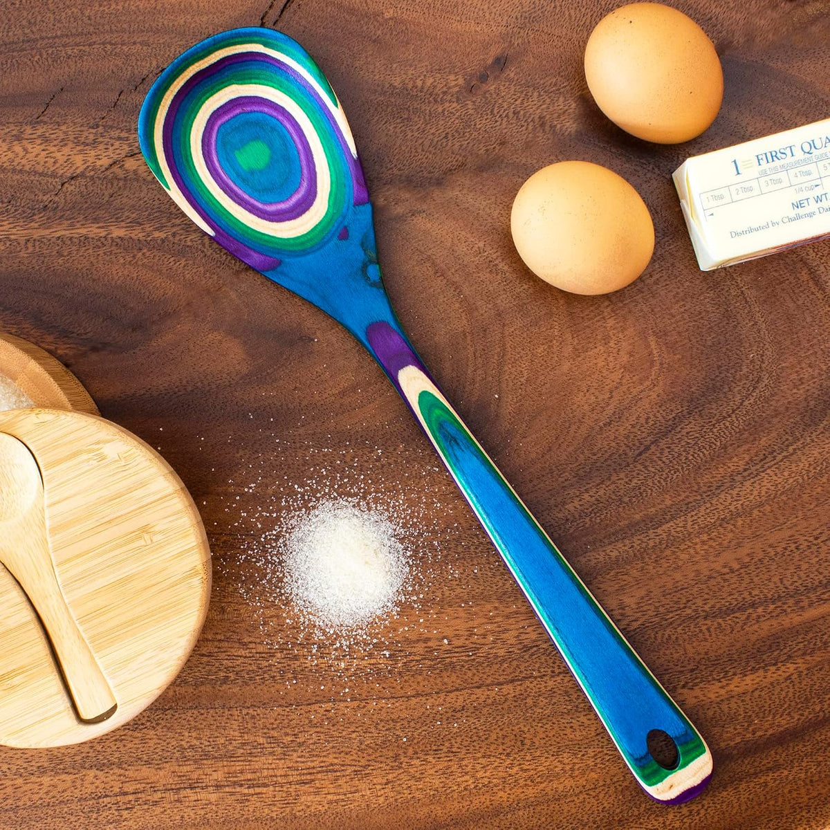 Baltique Mumbai Collection 8" Spreading Knife in Colored Birch Wood