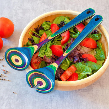 Baltique Mumbai Collection 8" Spreading Knife in Colored Birch Wood