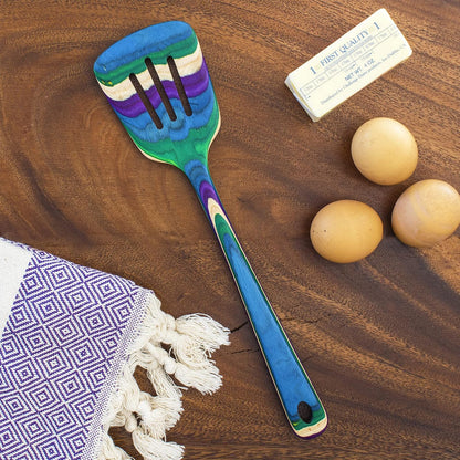 Baltique Mumbai Collection 8" Spreading Knife in Colored Birch Wood
