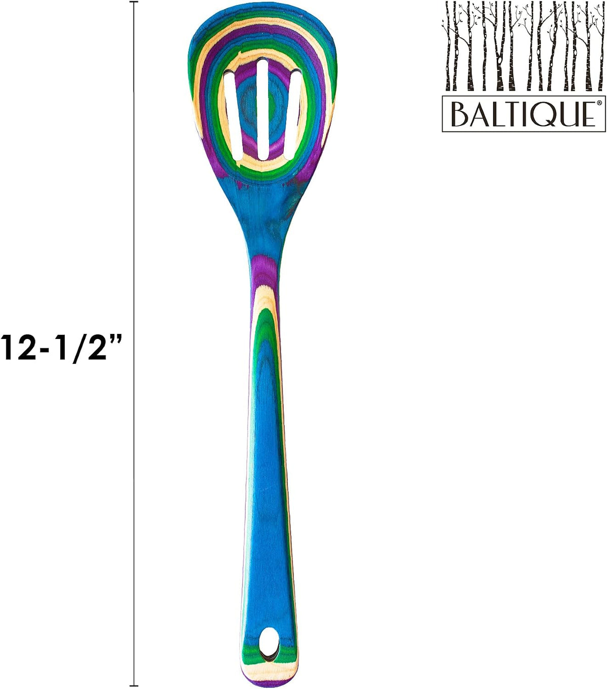 Baltique Mumbai Collection 8" Spreading Knife in Colored Birch Wood