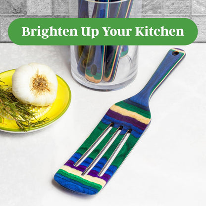 Baltique Mumbai Collection 8" Spreading Knife in Colored Birch Wood