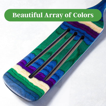 Baltique Mumbai Collection 8" Spreading Knife in Colored Birch Wood