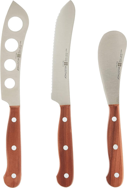WÜSTHOF 3-Piece Plum Wood Charcuterie Set