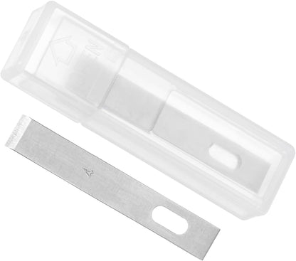 Craft Hobby Blades, #4 High-Speed Steel Replacement Cutting Carving Blade Refill Hobby Knife Blades Set with Storage Case - (Applications: for Art Scrapbooking DIY), 25-Pieces