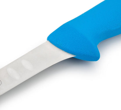 Salmon Knife/Fish Knife 12 Inch Nitrum Stainless Steel and 300 mm blade. Ergonomic Polypropylene Handle. Series 2900. Features different handle colors to make it easier. Color Red.