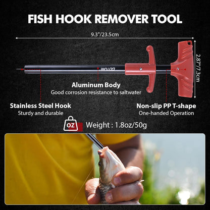 Fishing Tool Kit,Saltwater Gear Set,Red/Pink,Gifts for Men/Women | Fishing Pliers,Fillet Knife with Sheath, Fish Lip Gripper,Fish Hook Remover,Lanyard, Scissors,Sharpener,Stainless Steel Soap