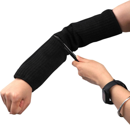 Cut Resistant Sleeves Arm Guards Forearm Welding Sleeve Protector for Thin Skin, Bruising, Kitchen, Farmer for Men Women