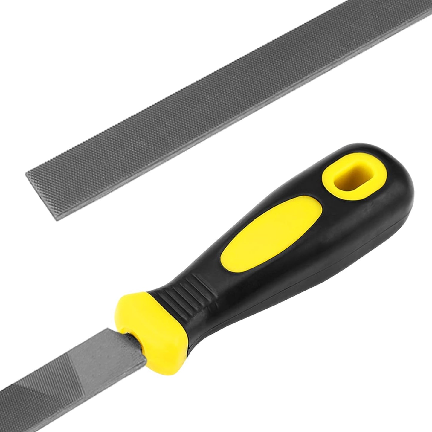 Set of 2 Dual Grit Multi-Purpose Sharpener and Rectangular Cut Axe File, Waterstone Sharpener and sharpening file