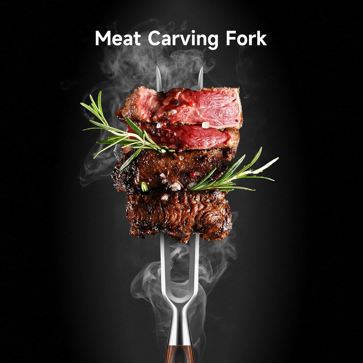 Professional BBQ Carving Knife Set, Slicing and Boning Knife for Meat Cutting,German High Carbon Stainless Steel Carving Knife for Meat and Turkey.